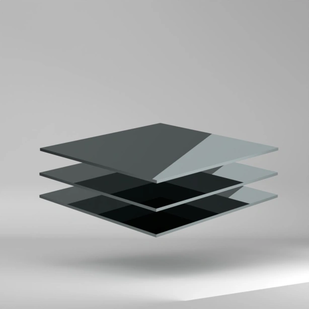 SIMONA PPs Platte Grau 3000x1500x5mm ✔️ Schwerentflammbar