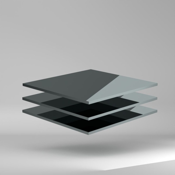 SIMONA AlphaPlus PP-H Platte Grau 3000x1500x8mm ✔ Dauerwärmestabil
