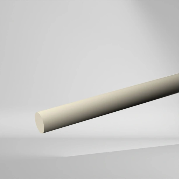 GEHR PVDF Vollstab Natur 1000x50mm ✔️ Hohe Festigkeit und Steifigkeit und Zähigkeit (auch bei Kälte)