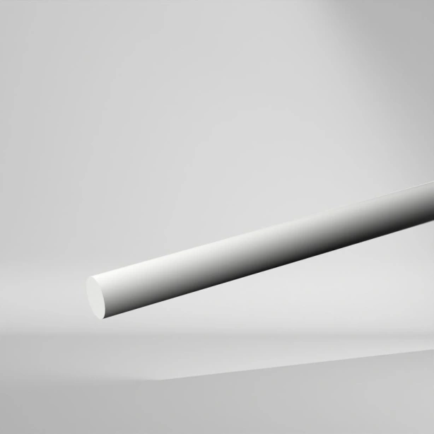 SIMONA PVDF Vollstab Natur 2000x40mm ✔️ Schwerentflammbar