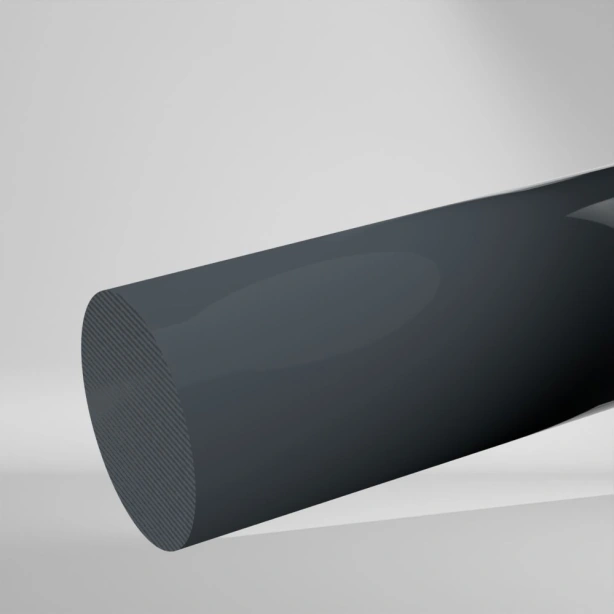 GEHR PVC-U Vollstab Grau 1000x200mm ✔️ Hohe mechanische Festigkeit und Steifigkeit