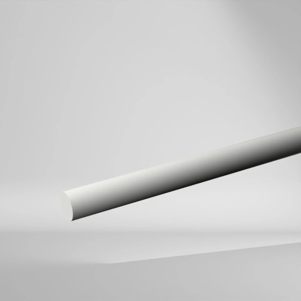 GAPI PTFE Virginal Vollstab Weiss 1000x40mm ✔️ Hohe Temperaturbeständigkeit von -200 °C bis +260 °C