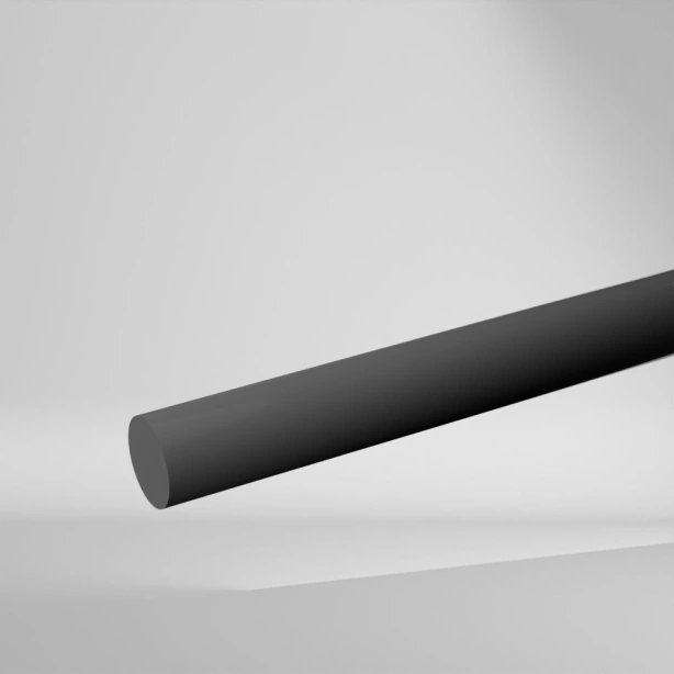 Trovidur PVC-U Vollstab Grau 2000x60mm ✔️ Hohe mechanische Festigkeit und Steifigkeit