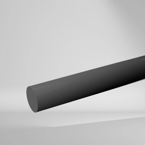Trovidur PVC-U Vollstab Grau 2000x80mm ✔️ Hohe mechanische Festigkeit und Steifigkeit