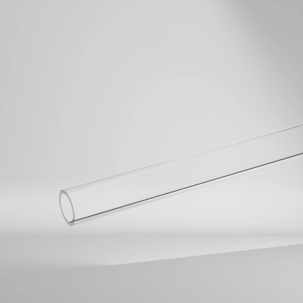PMMA Hohlstab Klar 2000x20x16mm ✔️ Sehr hohe Härte und Steifigkeit