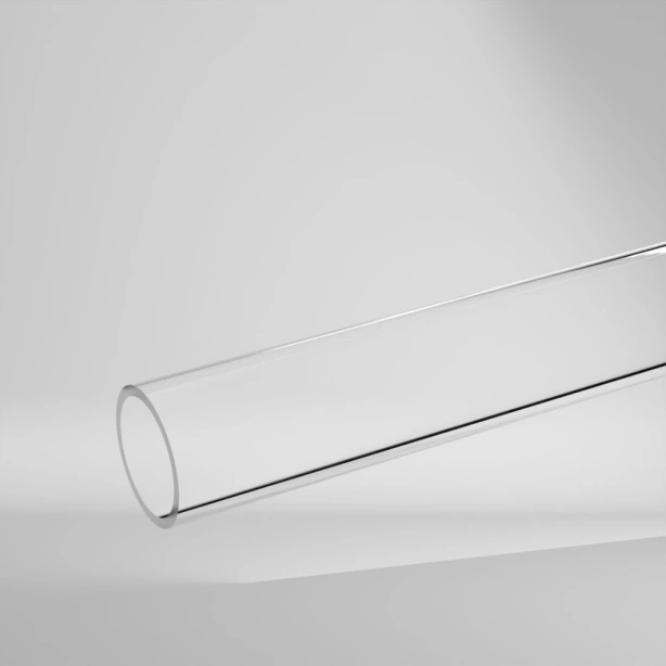 PMMA Hohlstab Klar 2000x40x34mm ✔️ Sehr hohe Härte und Steifigkeit