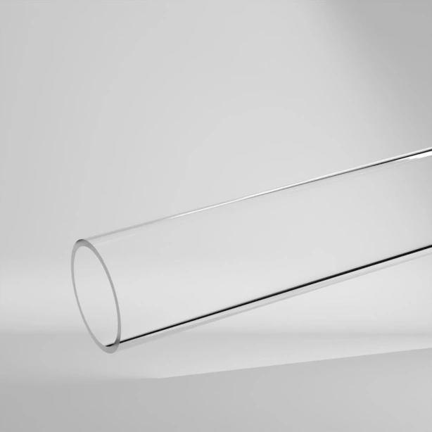 PMMA Hohlstab Klar 2000x50x44mm ✔️ Sehr hohe Härte und Steifigkeit