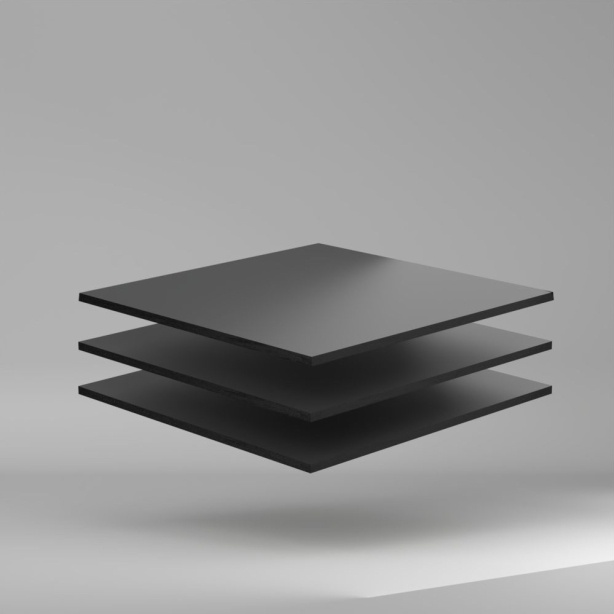 Trespa Meteon Uni Colours FR HPL Platte Anthracite Grey 4270 x 10 mm Kratz- und stoßfest