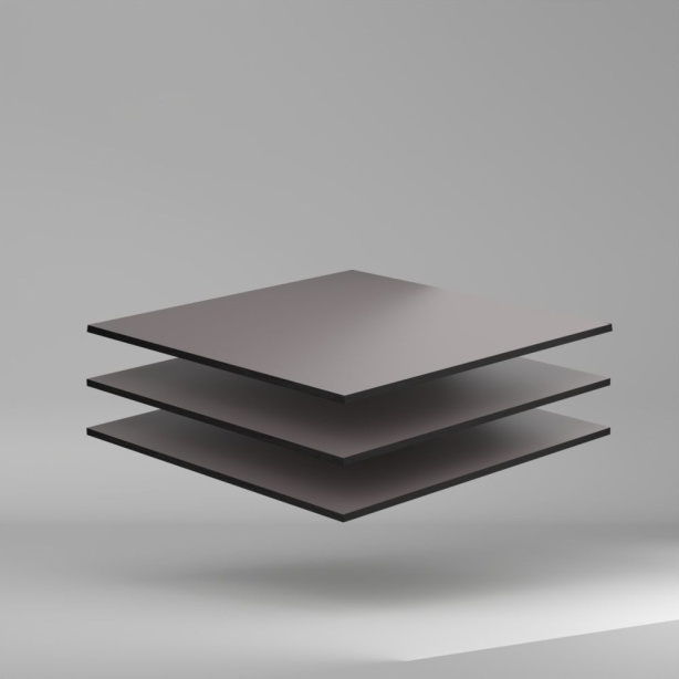 Trespa Meteon Uni Colours HPL Platte Taupe 4270 x 8 mm Kratz- und stoßfest
