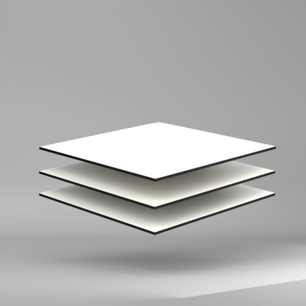 Vikures Plus Compact HPL Platte Weiss 4200 x 6 mm Extrem hohe Beständigkeit gegen UV-Strahlen und Witterungseinflüssen