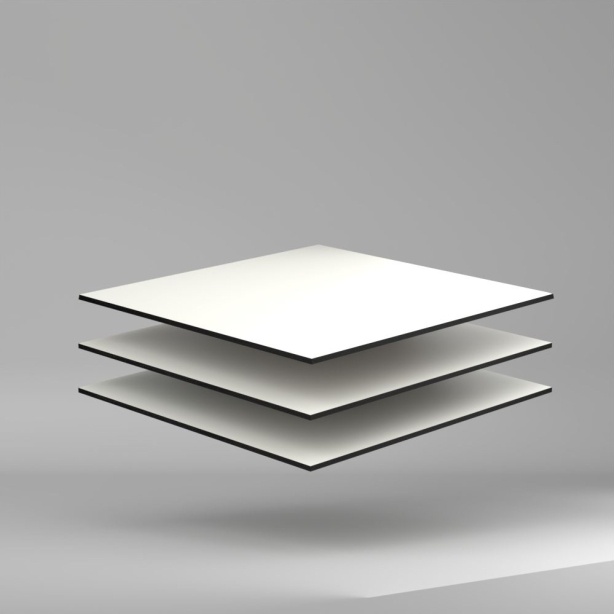 Vikures Plus Compact HPL Platte Champagner 2100 x 6 mm Extrem hohe Beständigkeit gegen UV-Strahlen und Witterungseinflüssen