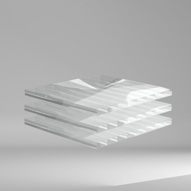 HIGHLUX PMMA Stegplatte 16/32 klar no drip 3500x1200x16mm ✔️ Hohe UV- und Witterungsbeständigkeit