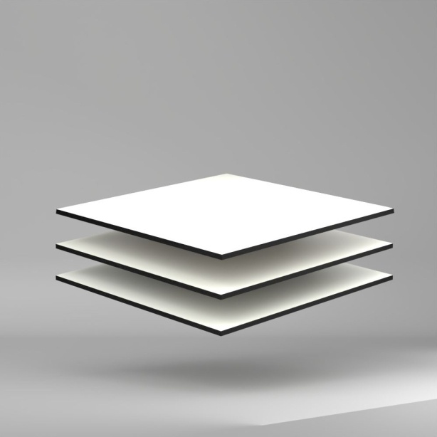 Vikures Plus Compact HPL Platte Weiss 4200 x 8 mm Extrem hohe Beständigkeit gegen UV-Strahlen und Witterungseinflüssen