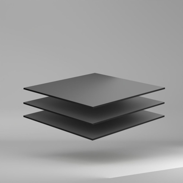 Max Compact Exterior F Colour HPL Platte NT/NT Carbon Grey 4100 x 6 mm Kratz- und stoßfest