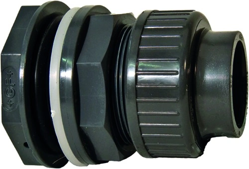 417442 GF PVC-U Behälteranschluss mit Verschraubung D32 PN16