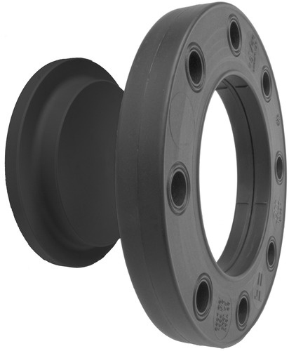 417824 GF PE PP V Blindflansch Set Schwarz D125 D100 PN16/10