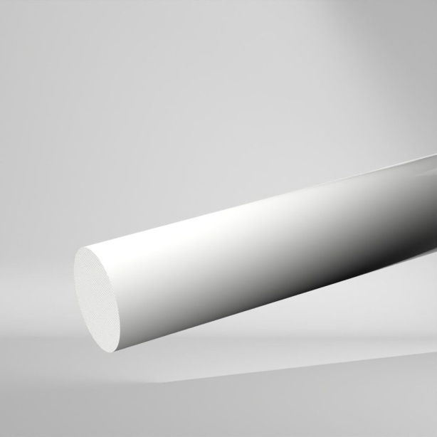 SIMONA PVDF Vollstab Natur 1000x110mm ✔️ Schwerentflammbar
