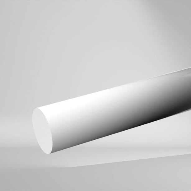 SIMONA PVDF Vollstab Natur 1000x110mm ✔️ Schwerentflammbar