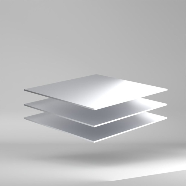 VEKAPLAN SF Trend FR PVC Freischaum Platte Weiss 2440x1220x4mm ✔ Stabil und schlagzäh
