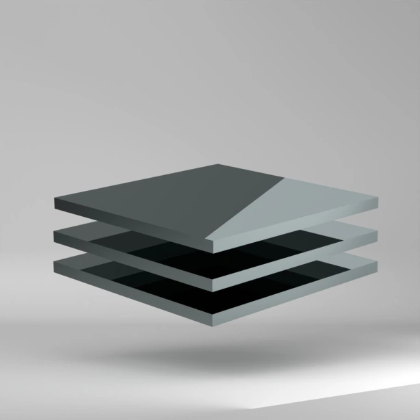 SIMONA PPs Platte Grau 2000x1000x15mm ✔️ Schwerentflammbar