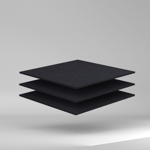 SIMOPOR-COLOR PVC Freischaum Platte Schwarz 3050x1220x6mm ✔ Sehr gute Verarbeitbarkeit