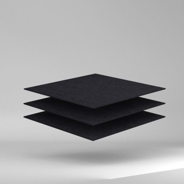 SIMOPOR-COLOR PVC Freischaum Platte Schwarz 3050x2030x3mm ✔ Sehr gute Verarbeitbarkeit