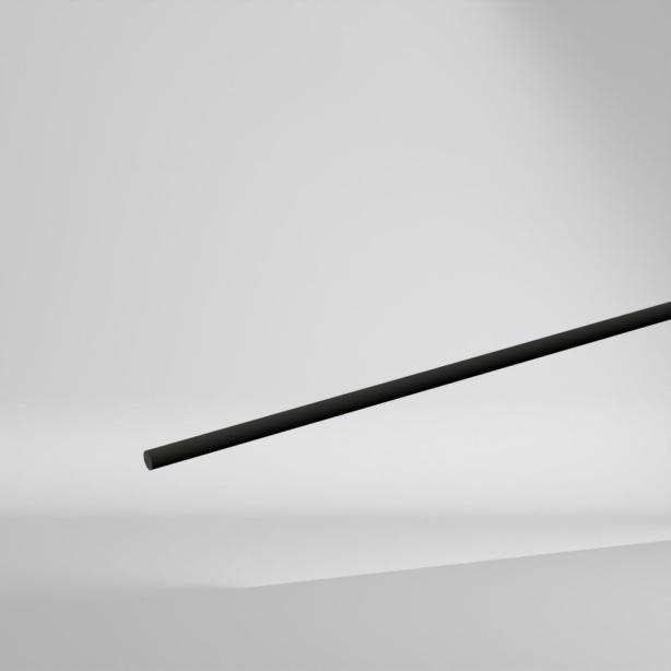 SIMONA PVC-CAW PVC-U Vollstab Dunkelgrau 2000x6mm ✔️ Chemisch widerstandsfähig