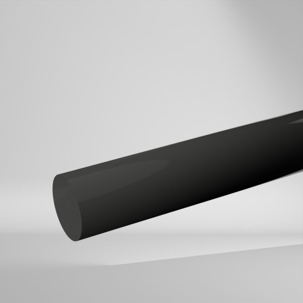 SIMONA PVC-CAW PVC-U Vollstab Dunkelgrau 2000x100mm ✔️ Chemisch widerstandsfähig