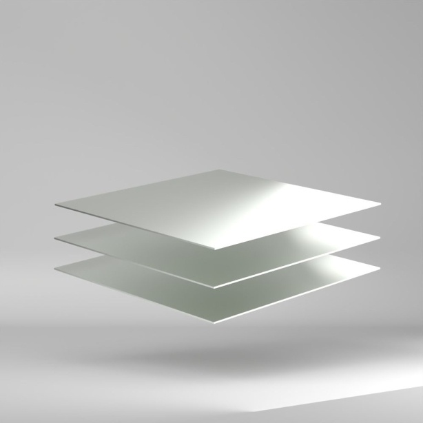 PS Platte Weiss 2000x1000x2mm ✔ Geringes Gewicht
