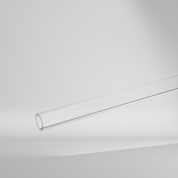 GEHR PMMA Hohlstab Klar 2000x16x12mm ✔️ Sehr hohe Härte und Steifigkeit