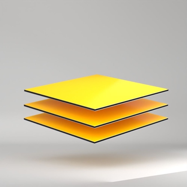 etalbond D3 Alu Verbundplatte Verkehrsgelb 3050x1500x3mm ✔️ Leichtgewicht bei hoher Biegefestigkeit und Formstabilität