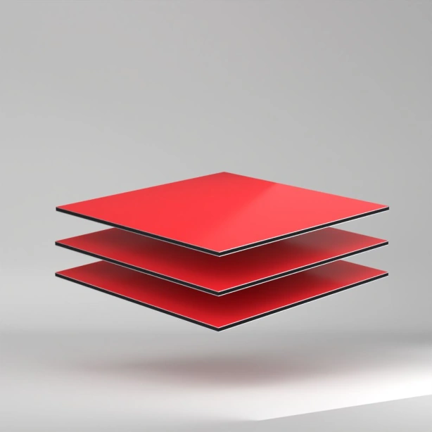 etalbond D3 Alu Verbundplatte Vehrkehrsrot 3050x1500x3mm ✔️ Leichtgewicht bei hoher Biegefestigkeit und Formstabilität