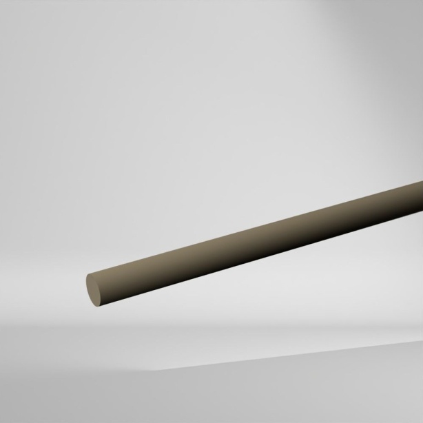 GEHR PEEK Vollstab Natur 1000x30mm ✔️ Sehr hohe Festigkeit und Steifigkeit
