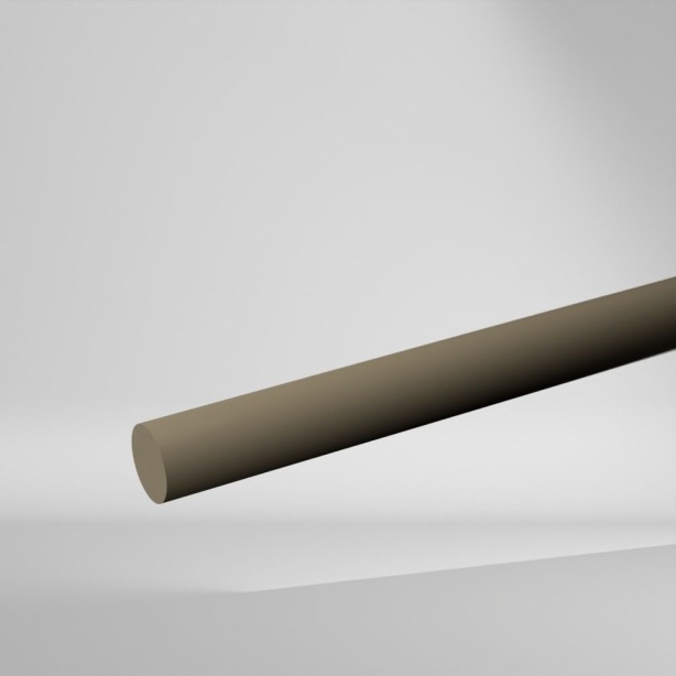 GEHR PEEK Vollstab Natur 1000x50mm ✔️ Sehr hohe Festigkeit und Steifigkeit