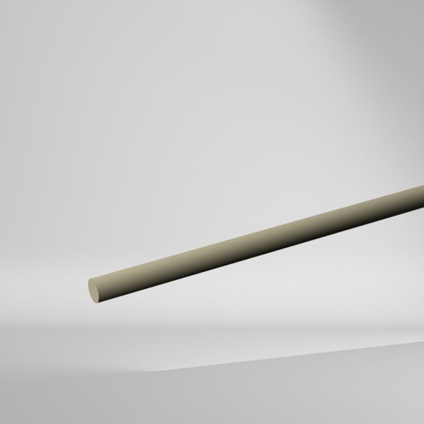 Susta PEEK Vollstab Natur 1000x20mm ✔️ Sehr hohe Festigkeit und Steifigkeit