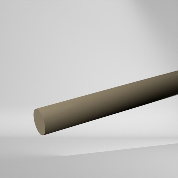 GEHR PEEK Vollstab Natur 1000x65mm ✔️ Sehr hohe Festigkeit und Steifigkeit