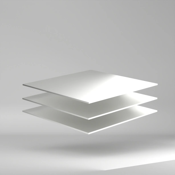 VIKUPOR PVC Schaumplatte weiß  JD11 in 3050 x 2050 x 4 mm ✔ Gleichmäßig feinstrukturierte Oberfläche