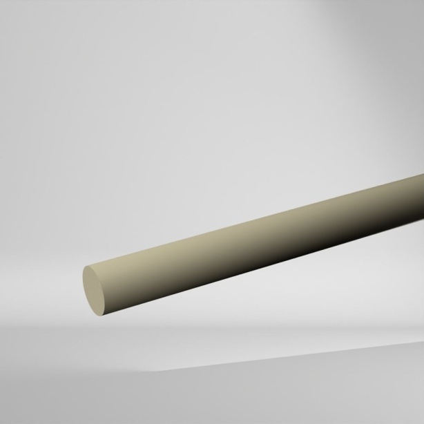 Susta PEEK Vollstab Natur 1000x50mm ✔️ Sehr hohe Festigkeit und Steifigkeit