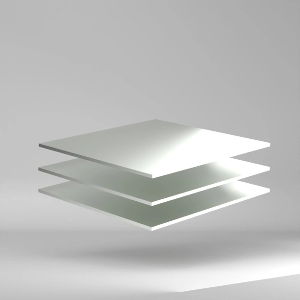 PS Platte Weiss 2000x1000x6mm ✔ Geringes Gewicht
