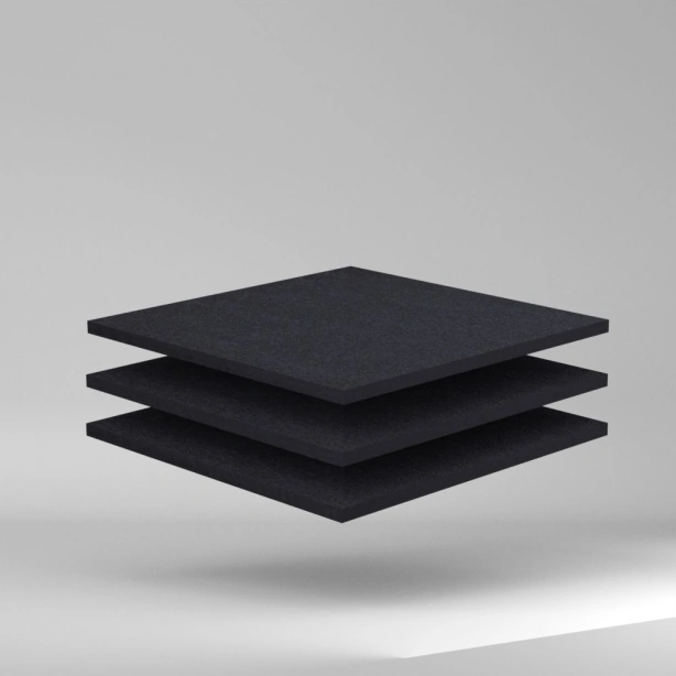 SIMOPOR-COLOR PVC Freischaum Platte Schwarz 3050x2030x10mm ✔ Sehr gute Verarbeitbarkeit