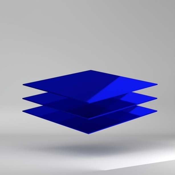 DEGLAS PMMA Platte Blau 2030x1525x3mm ✔ Sehr gute Witterungs- und Altersbeständigkeit