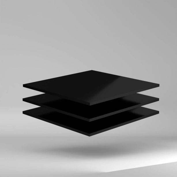 Sustarin POM C Platte Schwarz 2000x1000x8mm ✔ Chemikalienbeständigkeit