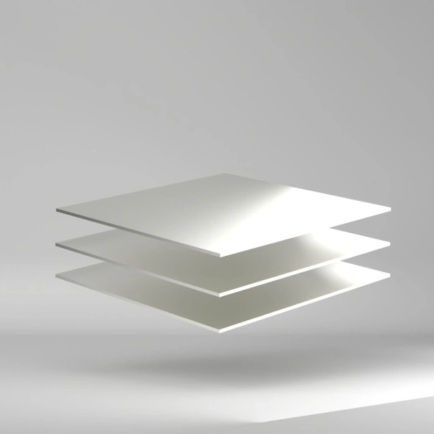Vikureen PS Platte Weiss 2000x1000x4mm ✔ Geringes Gewicht