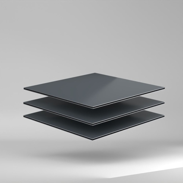 etalbond D3 Alu Verbundplatte Anthrazit 3050x1500x3mm ✔️ Leichtgewicht bei hoher Biegefestigkeit und Formstabilität