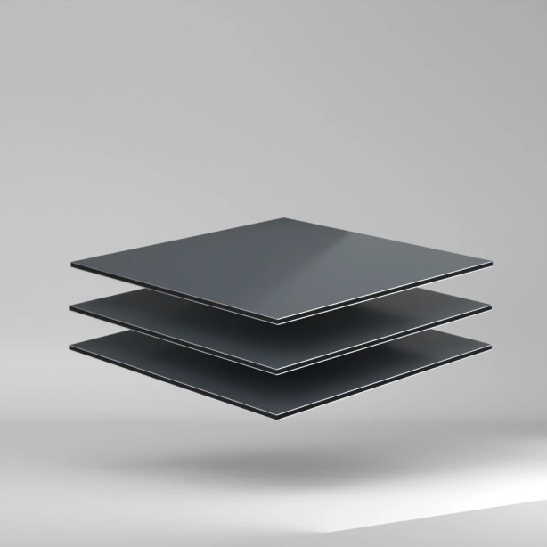 etalbond D3 Alu Verbundplatte Anthrazit 3050x1500x3mm ✔️ Leichtgewicht bei hoher Biegefestigkeit und Formstabilität