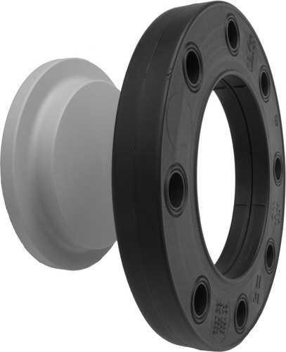 449963 GF PP V Blindflansch Set Grau D200 D200 PN10