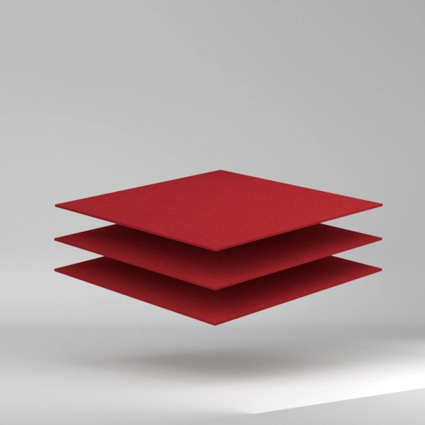 SIMOPOR-COLOR PVC Freischaum Platte Rot 3050x1530x3mm ✔ Sehr gute Verarbeitbarkeit