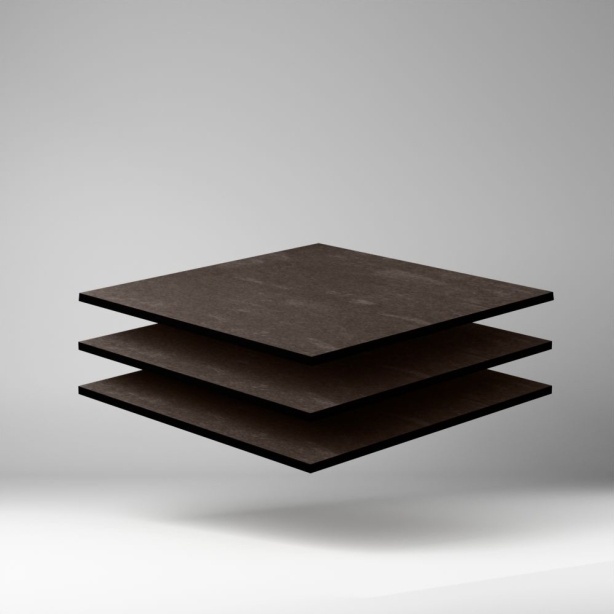 Max Compact Exterior F Material HPL Platte NT/NT Prado Agate Grey 2800 x 10 mm Kratz- und stoßfest