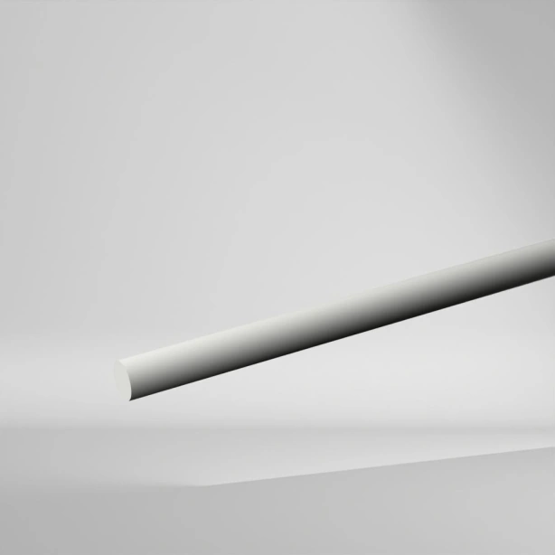PTFE Vollstab Virginal 2000x28mm ✔️ Breiter thermischer Anwendungsbereich