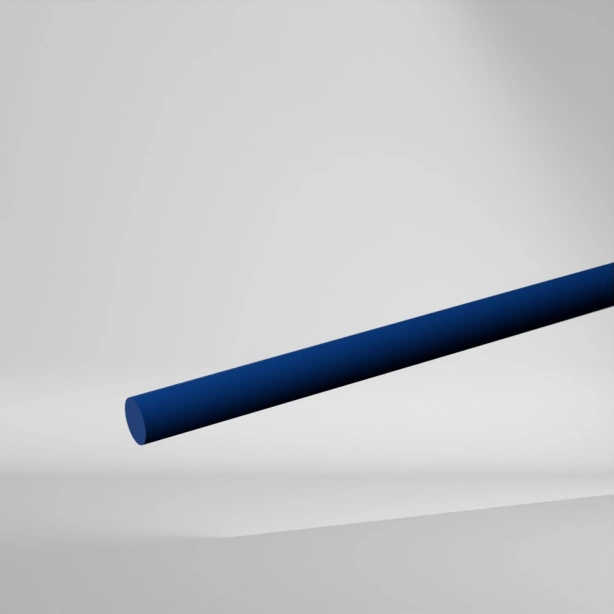Polystone M PE 1000 Vollstab Signalblau 2000x30mm ✔️ Physiologisch unbedenklich